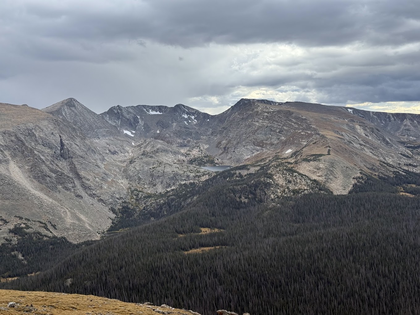 View of the Rockies from the Trail Ridge Road