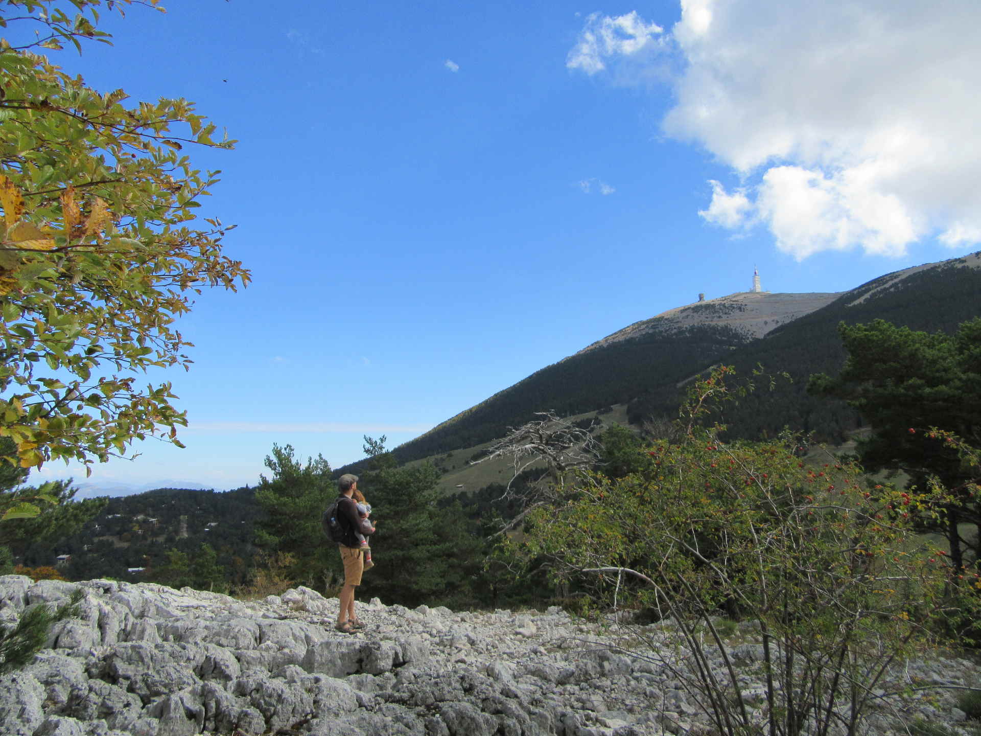 Looking at Mont Ventoux